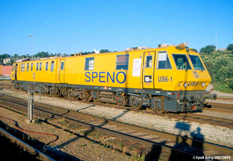 Speno Rms 1 Foreign construction and maintenance rolling stock in Norway